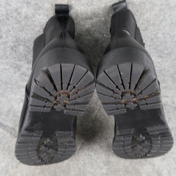 SO Shoes Womens 6 Ankle Booties Chelsea Pull On Black Boot Fabiana Casual Studs - Picture 11 of 11